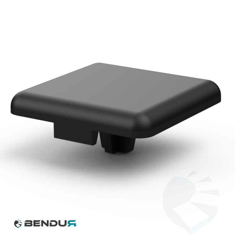 Plastic cover cap for BSB profile - slot 8 | 30x30
