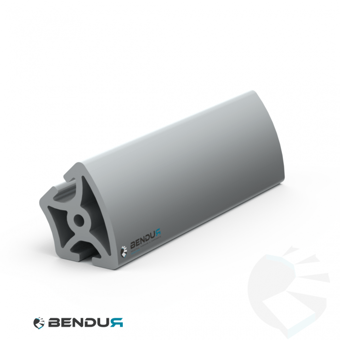 Aluminium profile slot 8 | R40/80-45° - ISB Aluminium profile slot 8 | R40/80-45° - ISB