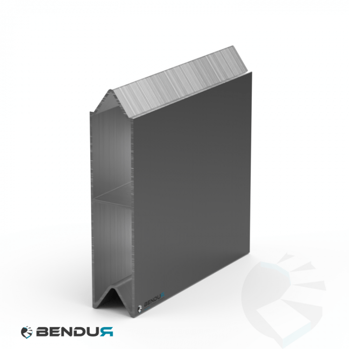 Aluminium tautliner sideboard profile | 112.5x25 - Type 1 Aluminium tautliner sideboard profile | 112.5x25 - Type 1