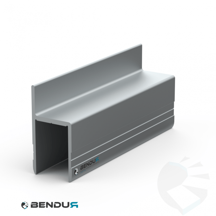 Aluminium construction H-profile 25 | 30.5x60 Aluminium construction H-profile 25 | 30.5x60