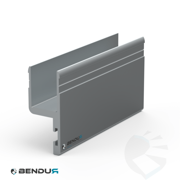 Aluminium construction stop-profile 25 | 31x71