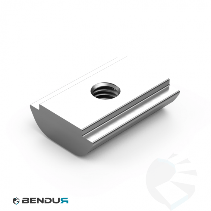ROLL-IN T-SLOT NUT SA BSB - SLOT 8 | 11.6x4.6 - 1.0 ROLL-IN T-SLOT NUT SA BSB - SLOT 8 | 11.6x4.6 - 1.0