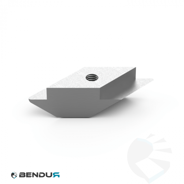 Rhombus T-slot nut ISB - slot 8 | 15.0x7.9 - 3.0 Rhombus T-slot nut ISB - slot 8 | 15.0x7.9 - 3.0