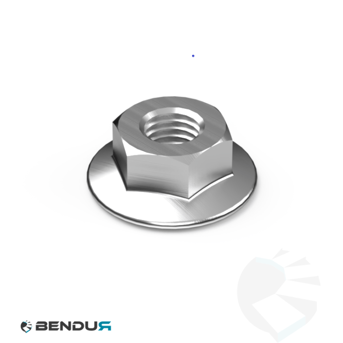 Hexagon flange nut | sw13 - M8