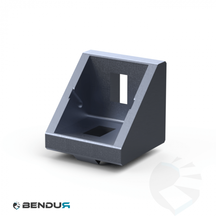 Aluminium corner connector BSB - slot 8 | 30x30 Aluminium corner connector BSB - slot 8 | 30x30