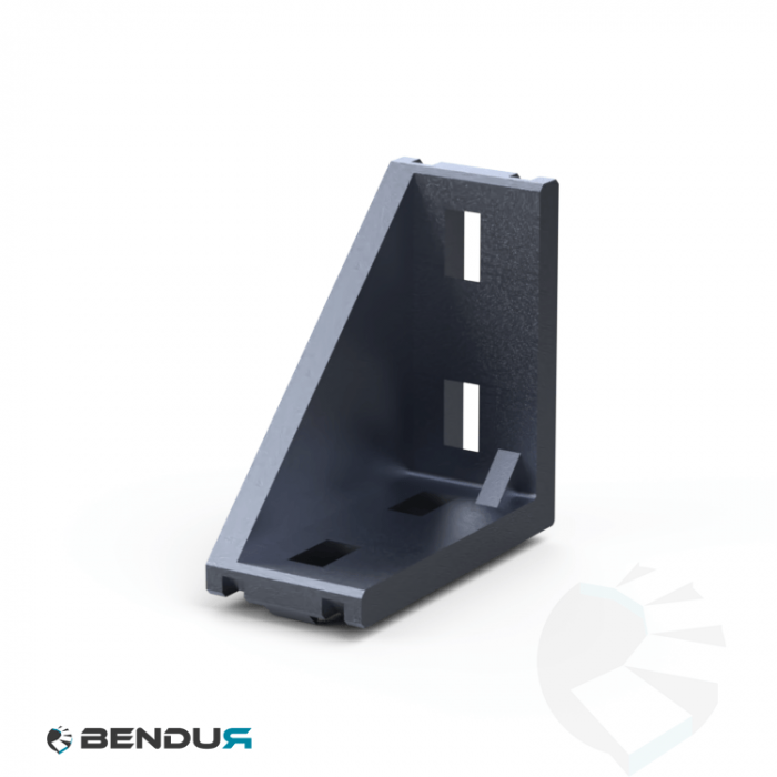 Aluminium corner connector BSB - slot 8 | 30x60 Aluminium corner connector BSB - slot 8 | 30x60