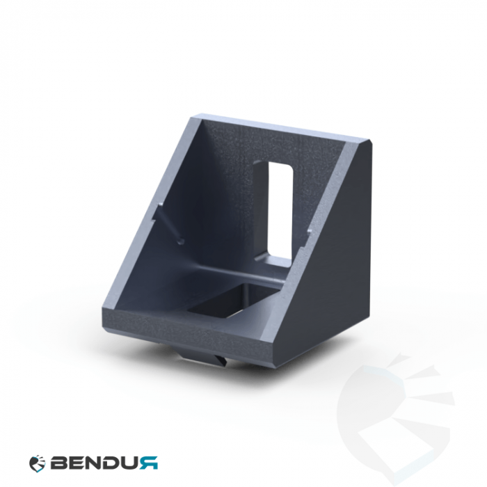 Aluminium corner connector BSB - slot 10 | 40x40 Aluminium corner connector BSB - slot 10 | 40x40