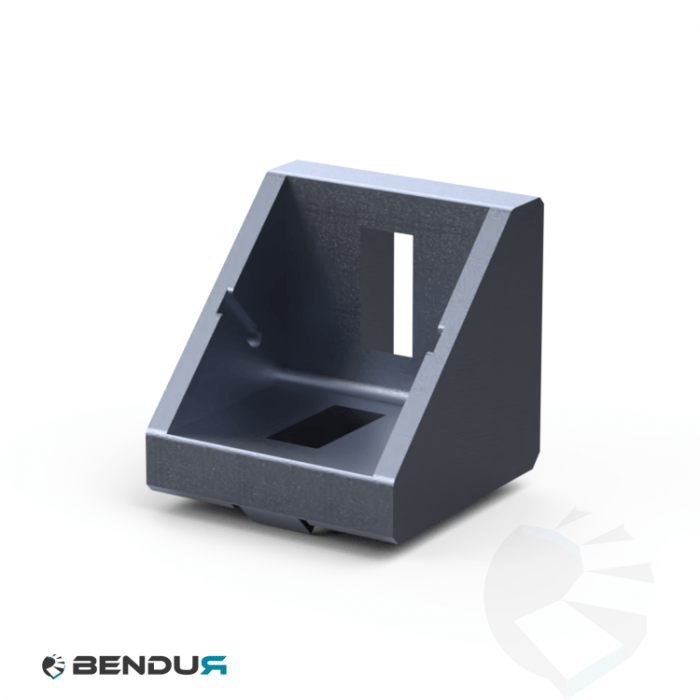 Aluminium corner connector BSB - slot 10 | 45x45 Aluminium corner connector BSB - slot 10 | 45x45