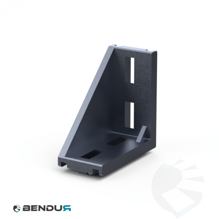 Aluminium corner connector BSB - slot 10 | 45x90 Aluminium corner connector BSB - slot 10 | 45x90