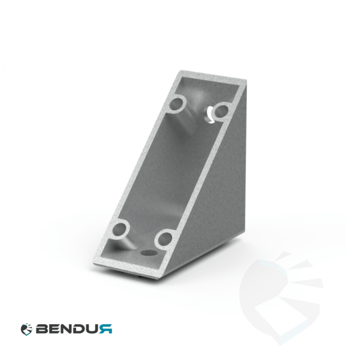 Zinc die-cast corner connector ISB - slot 6 | 30x60 Zinc die-cast corner connector ISB - slot 6 | 30x60