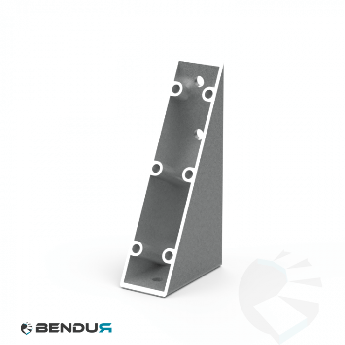 Zinc die-cast corner connector ISB - slot 8 | 80x160