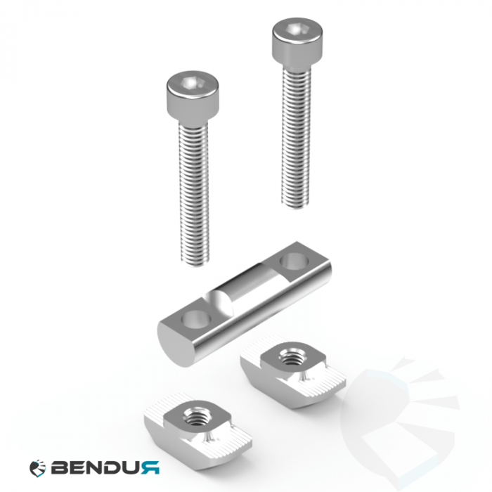 Bolt connector BSB - slot 8 | 28.0x20.0 - Ø8.2