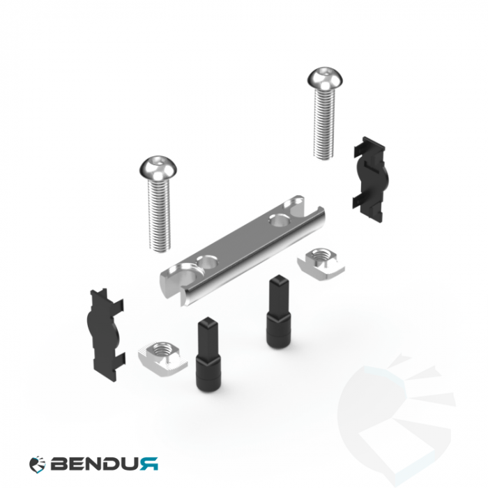 Bolt connector BSB - slot 10 | Ø17 Bolt connector BSB - slot 10 | Ø17