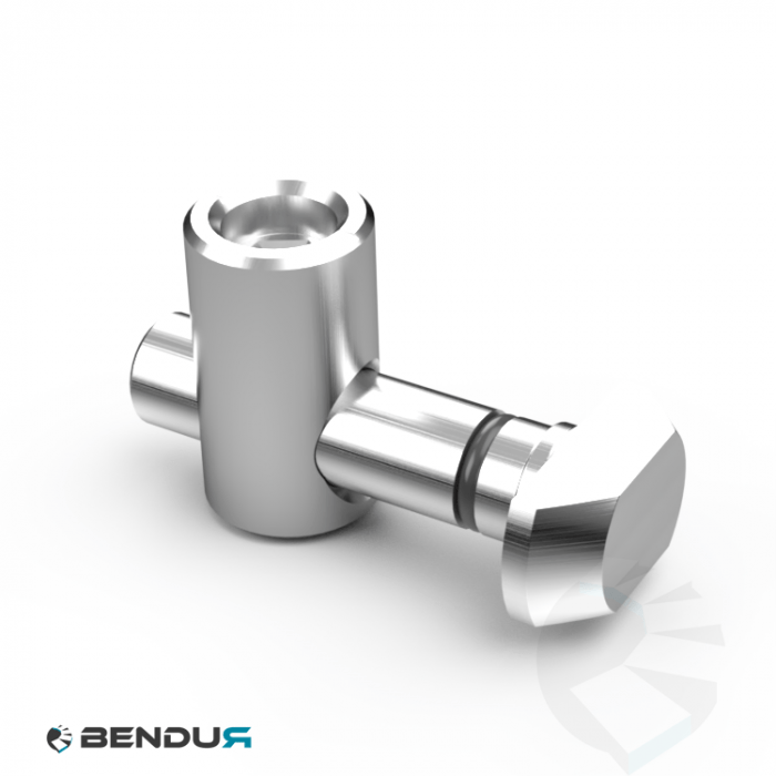 Central quick connector 90° BSB - slot 8 | 7.1x33.0 Central quick connector 90° BSB - slot 8 | 7.1x33.0