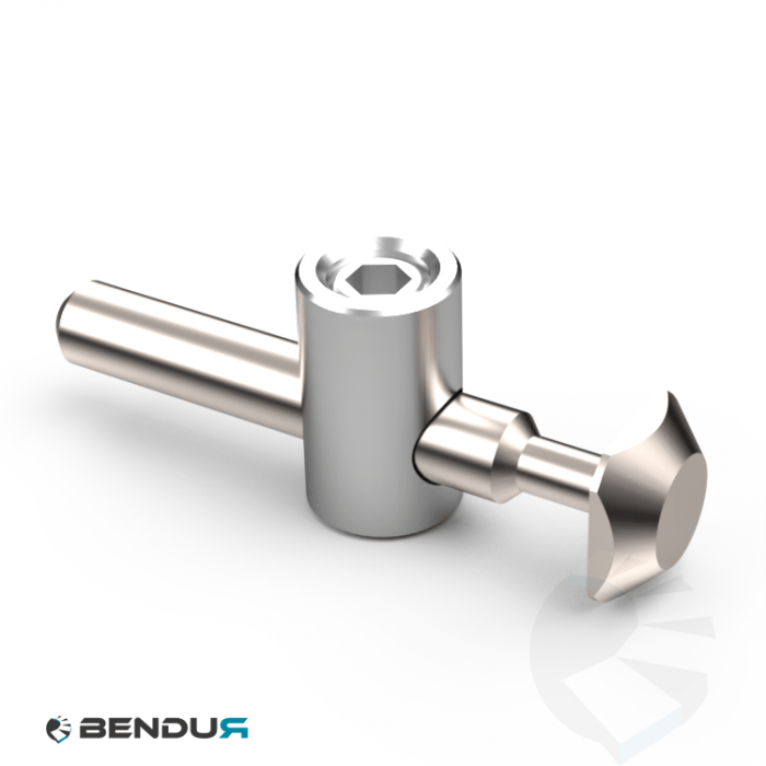 Central quick connector bendable BSB | end to slot - slot 10 Central quick connector bendable BSB | end to slot - slot 10