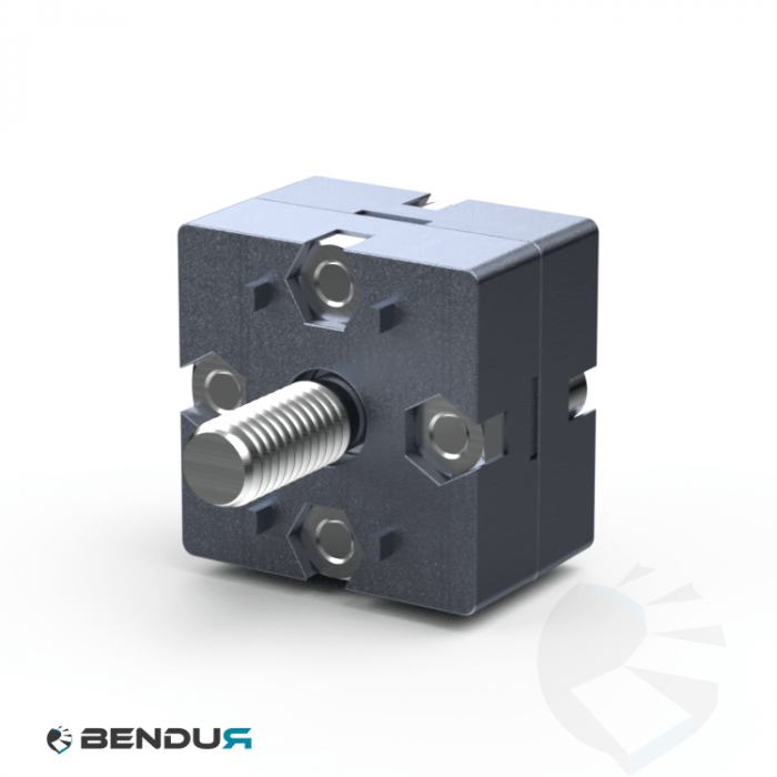 End-connector BSB + assembly set - slot 10 | 45x45 End-connector BSB + assembly set - slot 10 | 45x45