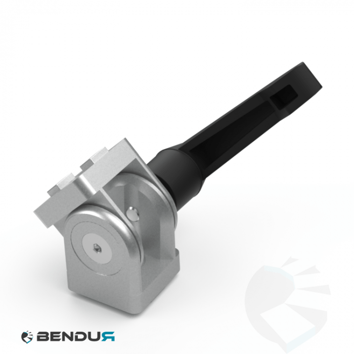 Pivot joint 20 with locking lever - slot 5 | 20x20 Pivot joint 20 with locking lever - slot 5 | 20x20