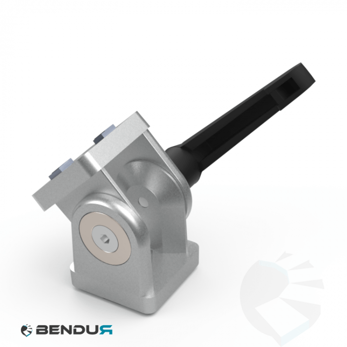 Pivot joint 40 with locking lever - slot -/8/10 | 40x40 Pivot joint 40 with locking lever - slot -/8/10 | 40x40