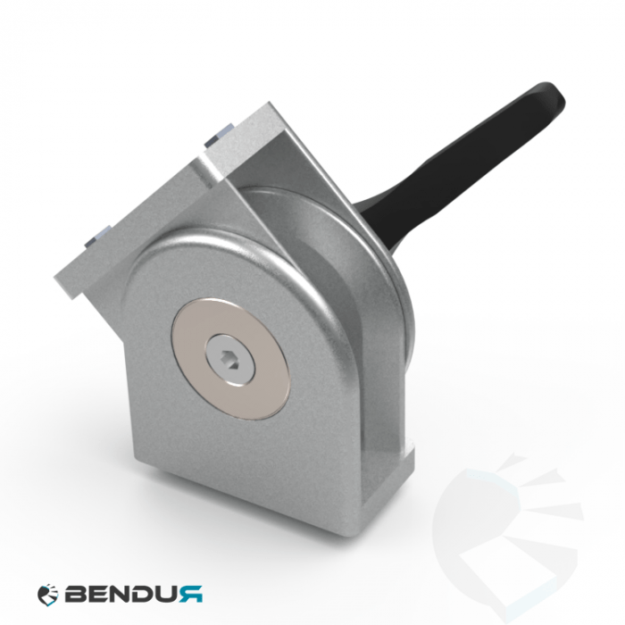 Pivot joint 40 with locking lever - slot -/8/10 | 40x80 Pivot joint 40 with locking lever - slot -/8/10 | 40x80