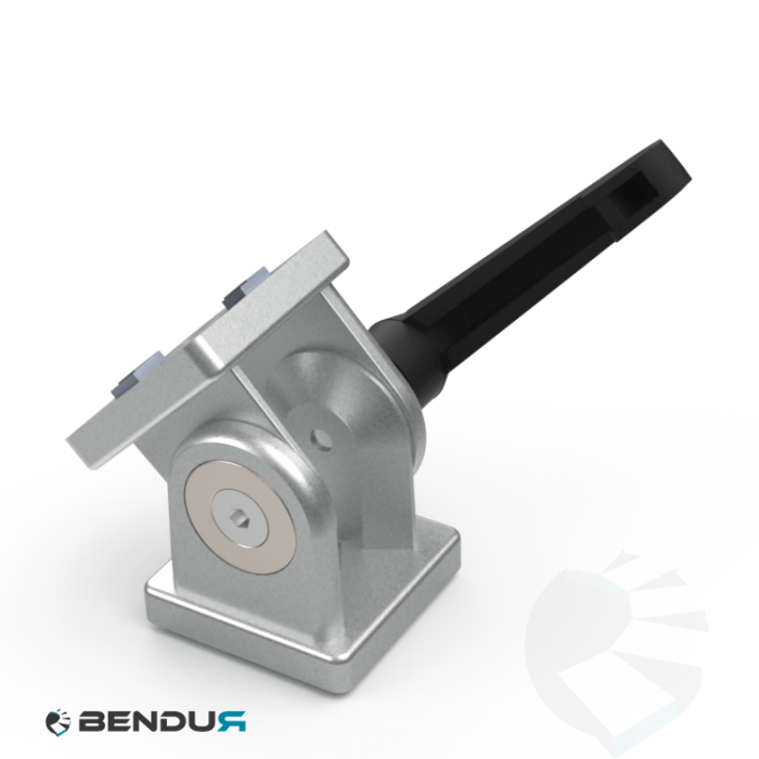 Pivot joint 45 with locking lever - slot -/8/10 | 45x45 Pivot joint 45 with locking lever - slot -/8/10 | 45x45