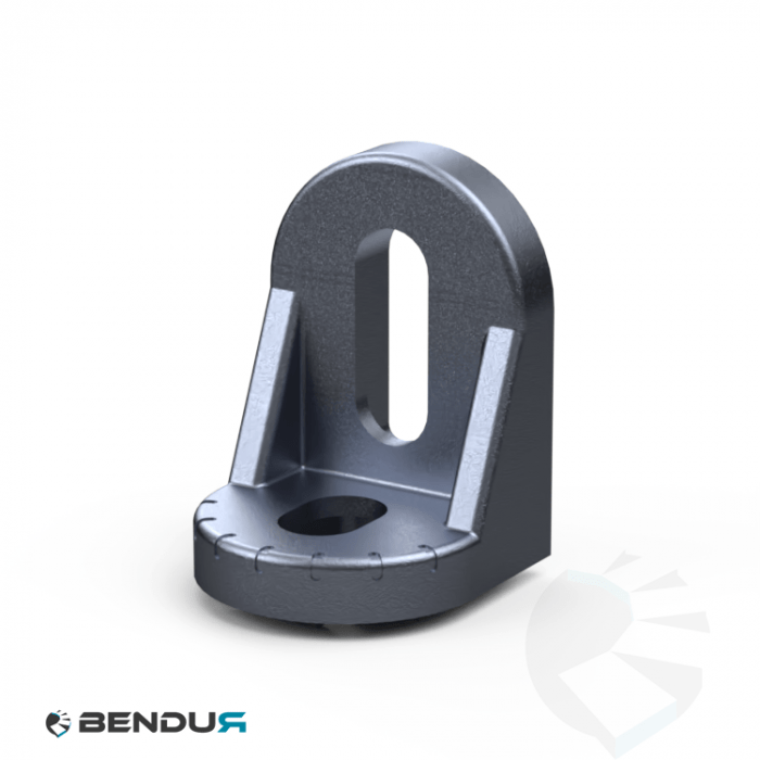 Aluminium turning angle bracket - slot 8 | 30 Aluminium turning angle bracket - slot 8 | 30