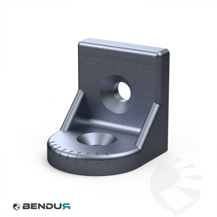 Aluminium turning angle bracket - slot 8/10 | 45 Aluminium turning angle bracket - slot 8/10 | 45