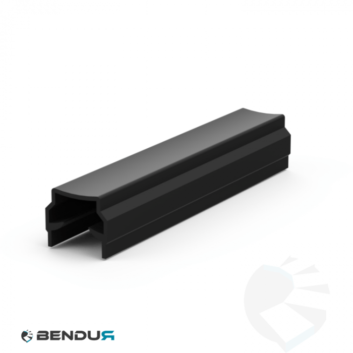 Plastic cover and reduction profile BSB - slot 8 | 4 - 6 mm - l=2mtr Plastic cover and reduction profile BSB - slot 8 | 4 - 6 mm - l=2mtr