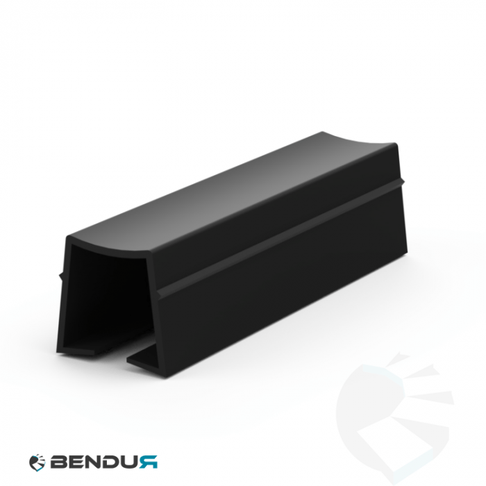 Plastic reduction profile BSB - slot 10 | 2 - 6 mm - l=2mtr Plastic reduction profile BSB - slot 10 | 2 - 6 mm - l=2mtr