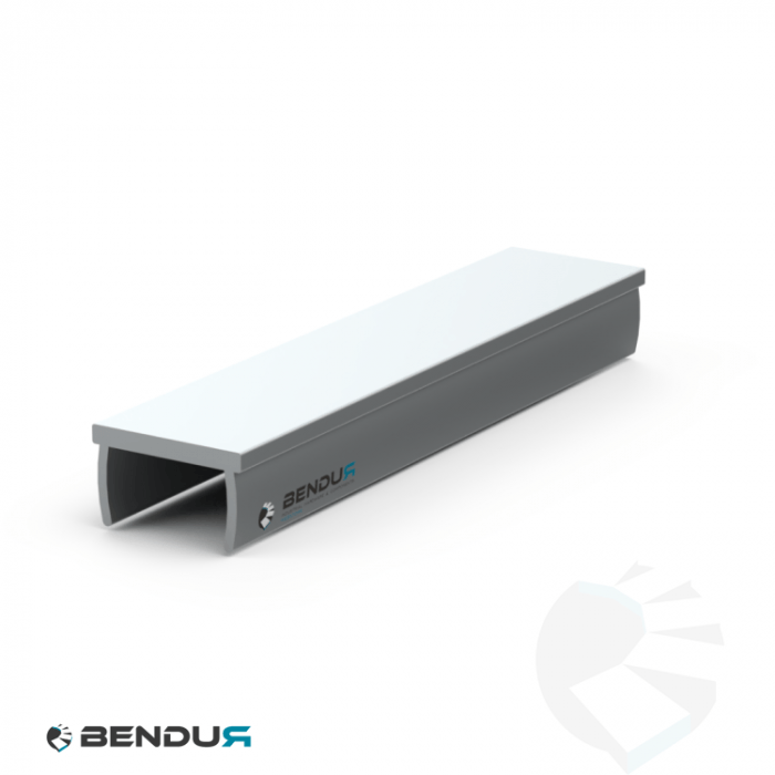 Aluminium cover profile BSB - slot 10 | Anodized Aluminium cover profile BSB - slot 10 | Anodized