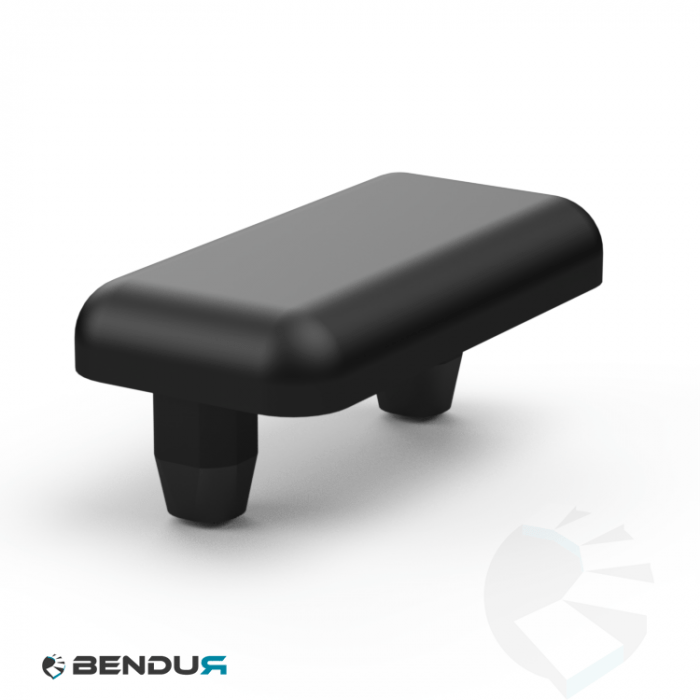 Plastic cover cap for ISB profile - slot 5 | 20x10 Plastic cover cap for ISB profile - slot 5 | 20x10