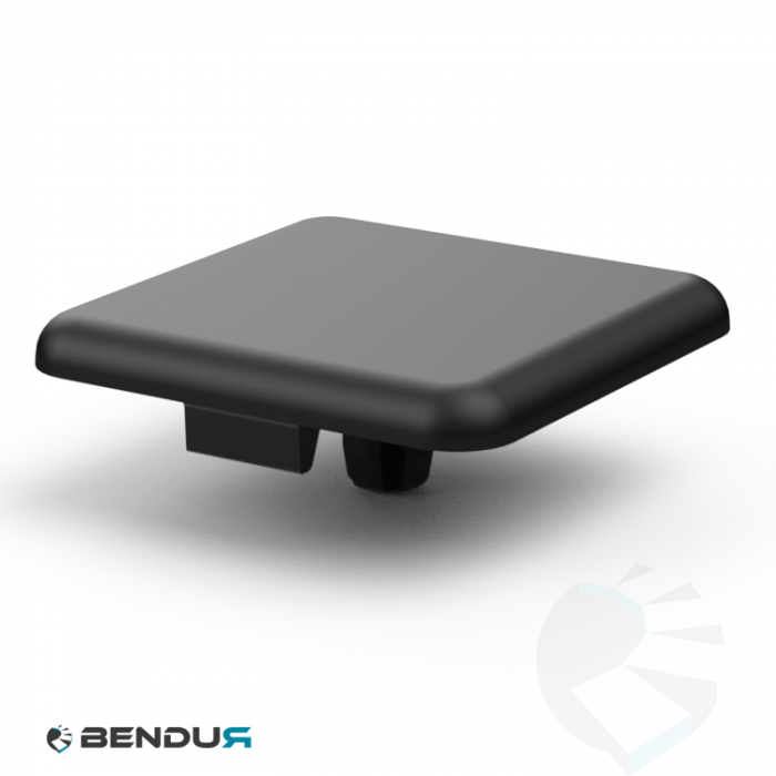 Plastic cover cap for ISB profile - slot 6 | 30x30 Plastic cover cap for ISB profile - slot 6 | 30x30