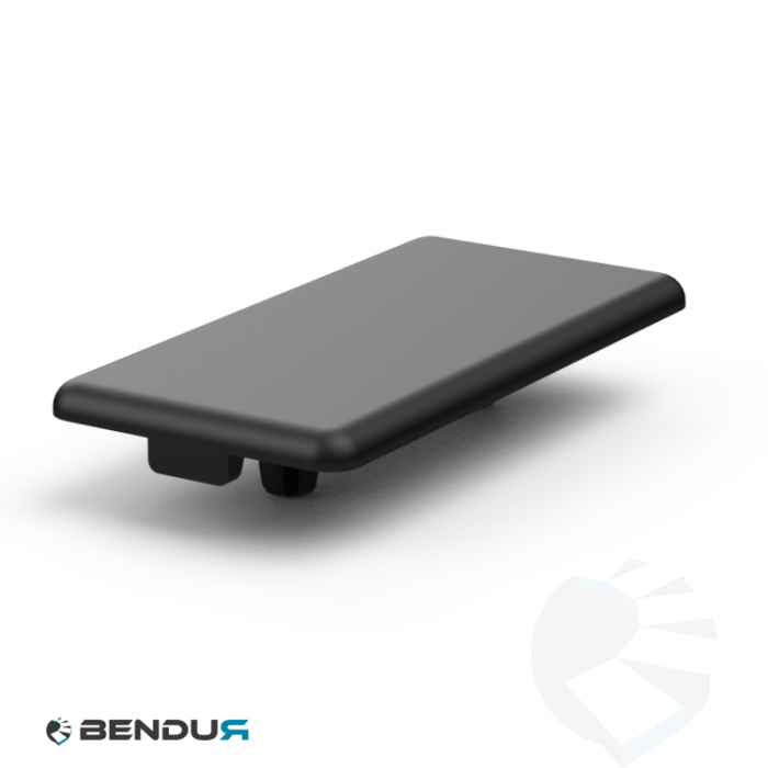 Plastic cover cap for ISB profile - slot 6 | 30x60 Plastic cover cap for ISB profile - slot 6 | 30x60