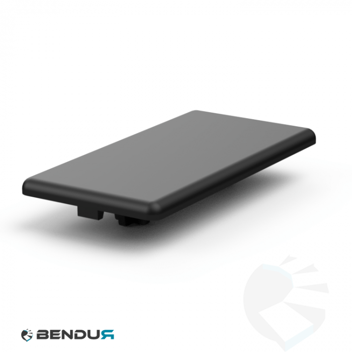 Plastic cover cap for BSB profile - slot 10 | 40x80 Plastic cover cap for BSB profile - slot 10 | 40x80