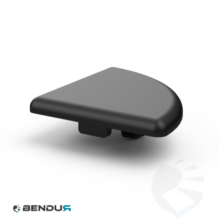 Plastic cover cap for ISB profile - slot 8 | 40x40 R40 - 90° Plastic cover cap for ISB profile - slot 8 | 40x40 R40 - 90°