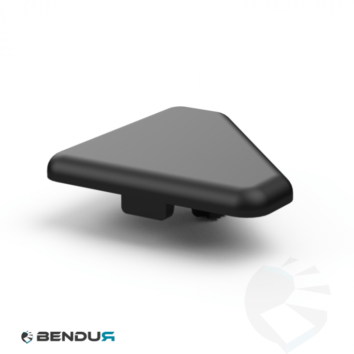 Plastic cover cap for ISB profile - slot 8 | 40x40 45°