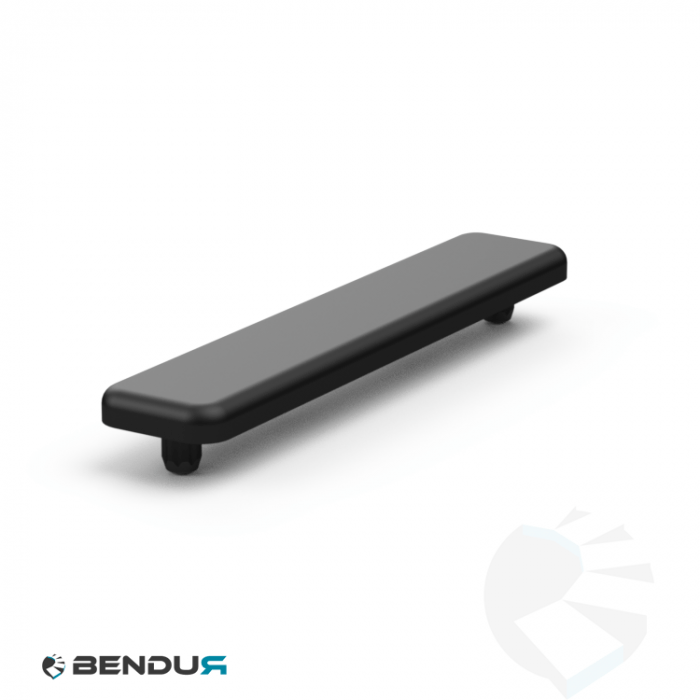 Plastic cover cap for ISB profile - slot 8 | 16x80 Plastic cover cap for ISB profile - slot 8 | 16x80