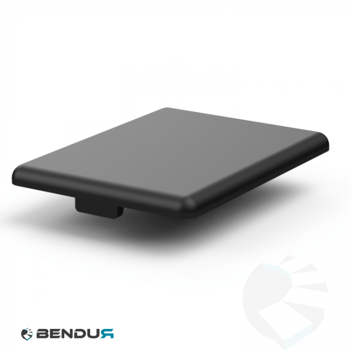 Plastic cover cap for BSB profile - slot 10 | 45x60 Plastic cover cap for BSB profile - slot 10 | 45x60