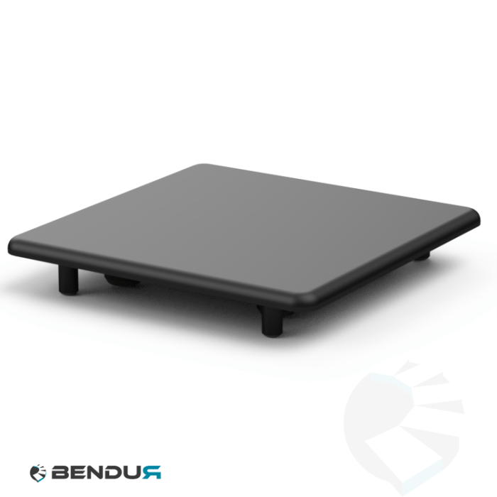 Plastic cover cap for BSB profile - slot 10 | 90x90l Plastic cover cap for BSB profile - slot 10 | 90x90l