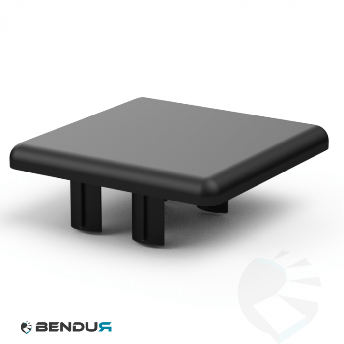 Plastic cover cap without hole for BSB wire mesh profile | 30x30 Plastic cover cap without hole for BSB wire mesh profile | 30x30