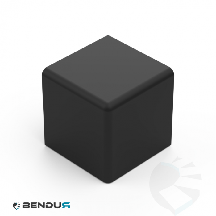 Plastic cover cap for 3-way corner connector BSB | angular 20 Plastic cover cap for 3-way corner connector BSB | angular 20