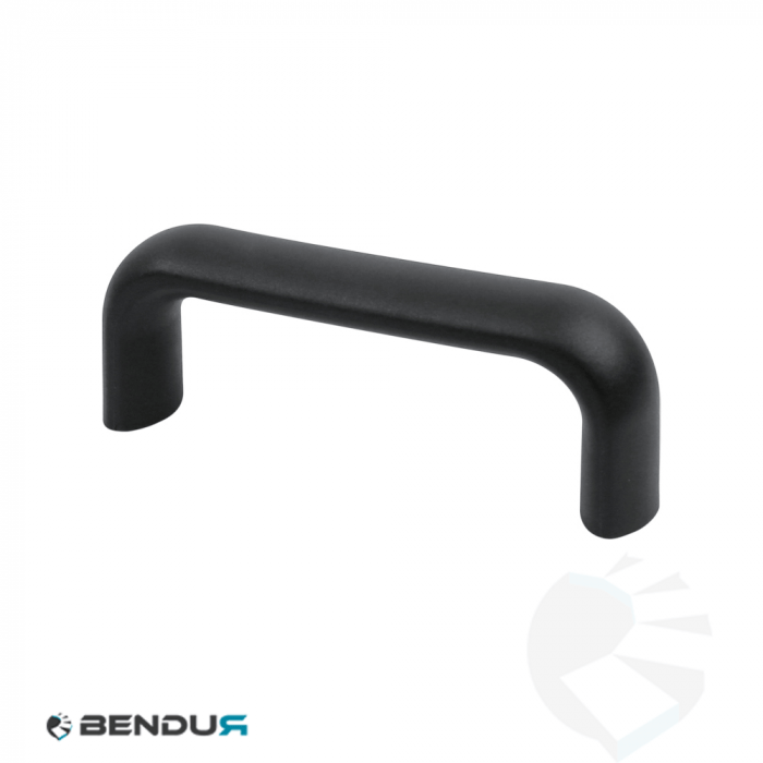 Plastic handle 120 with threaded insert - black Plastic handle 120 with threaded insert - black