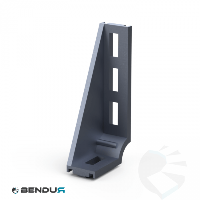 Aluminium floor bracket - slot 8 | 30 Aluminium floor bracket - slot 8 | 30