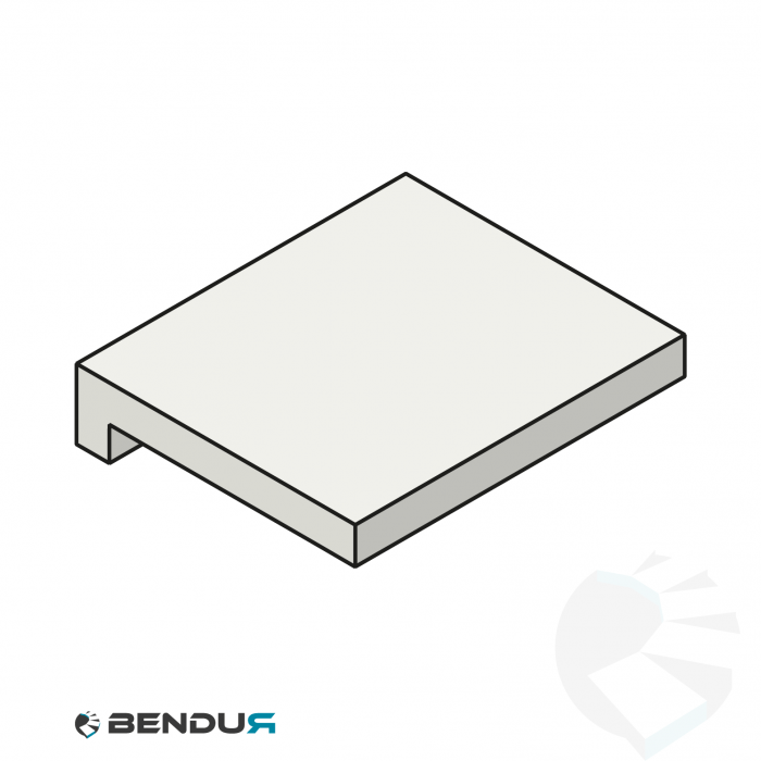 Extruded plastic L-profile | 25 Extruded plastic L-profile | 25