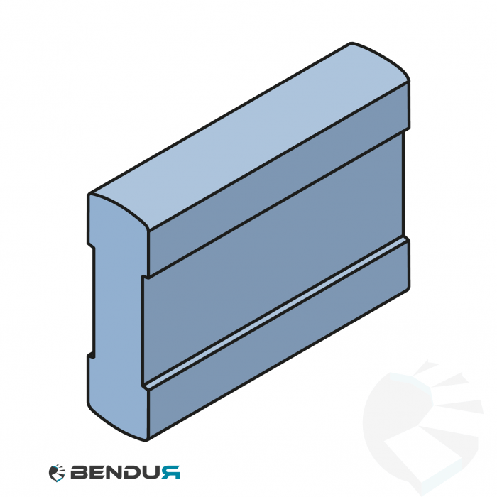 Extruded plastic wear strip | R10 6 Extruded plastic wear strip | R10 6