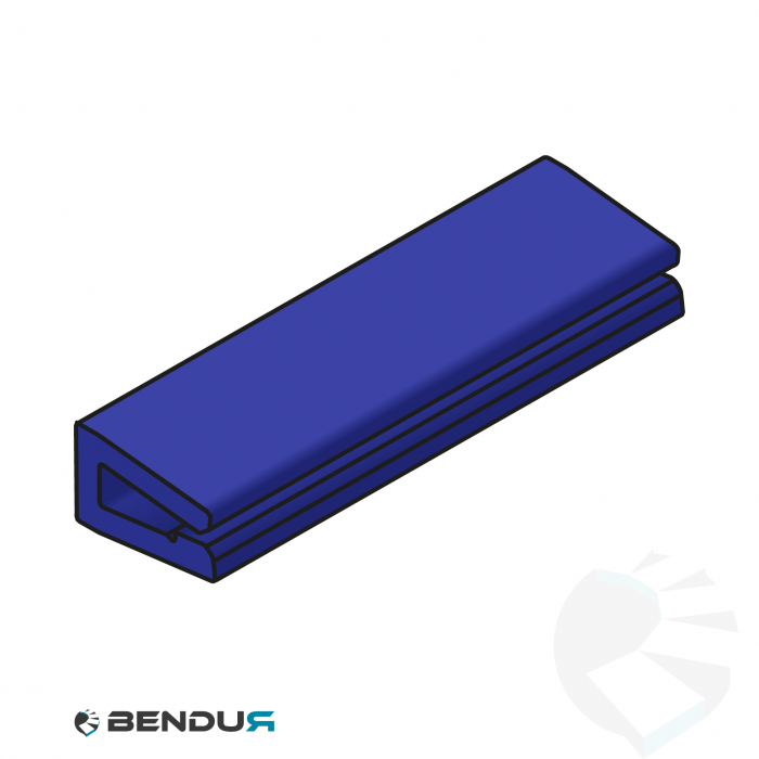 Extruded plastic J-profile | 10