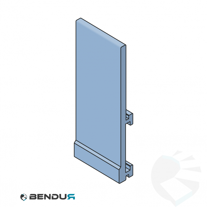 Extruded plastic side guide profile | 22