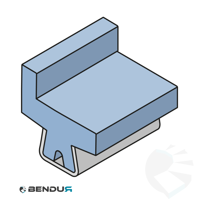 Stainless steel profile with guide rail | 31