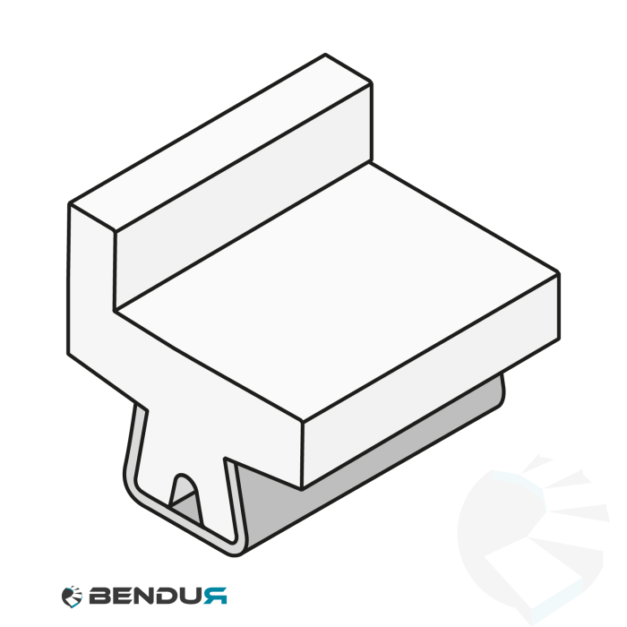 Stainless steel profile with guide rail | 31 Stainless steel profile with guide rail | 31