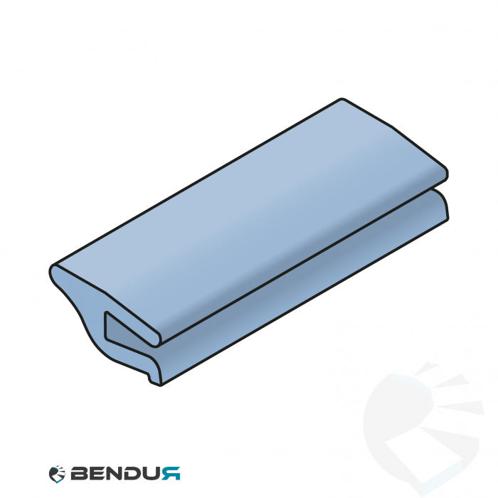 Extruded plastic neck guide profile | 14