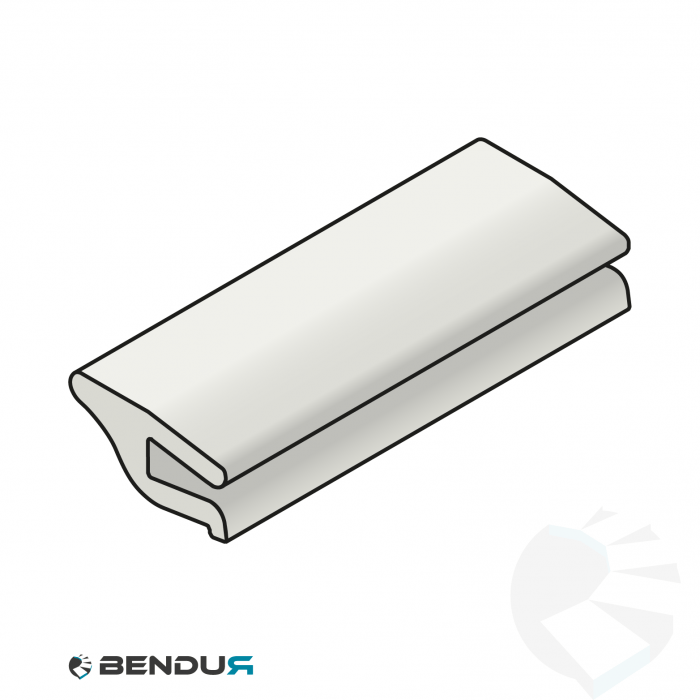 Extruded plastic neck guide profile | 14